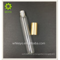 Vial shape glass 5ml 10ml rolo na garrafa para embalagem de óleo essencial cosméticos